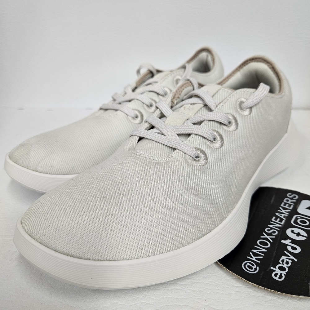 Allbirds WR2 Wool Runner Shoes Sneakers Off White Lace Up Women's Size 10.5